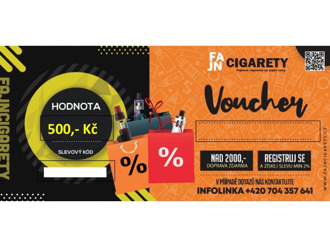 Voucher 500, kč