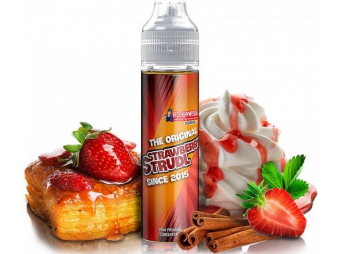 Příchuť PJ Empire Shake and Vape Signature Line 20ml Strawberry Strudl