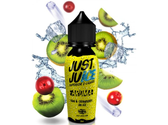 Příchuť Just Juice Shake and Vape 20ml Kiwi and Cranberry on Ice