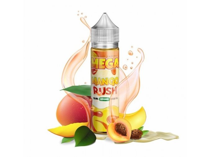 Verdict Vapors - MEGA - Shake & Vape - Mango Rush (Čerstvé mango a sladké broskve) - 18ml