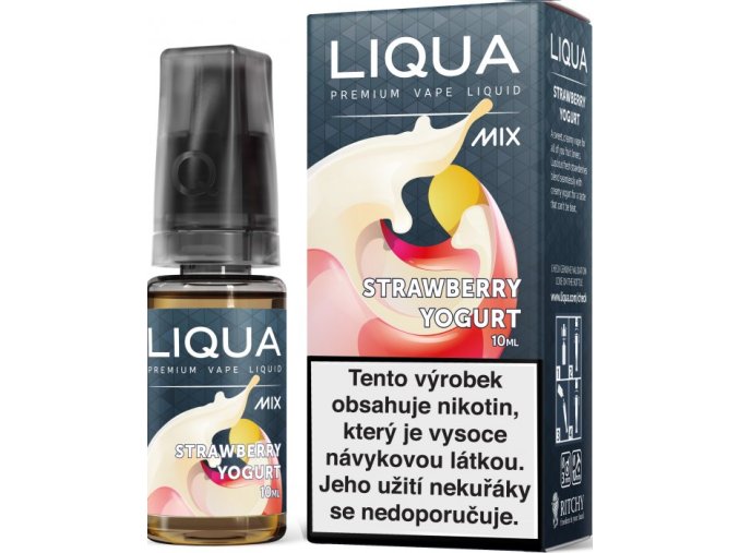 Liquid LIQUA CZ MIX Strawberry Yogurt 10ml-18mg