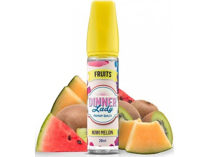 Příchuť Dinner Lady Fruits 20ml Kiwi Melon