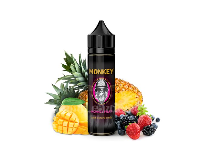 Příchuť Monkey S&V: Monkey Fruit (Svěží ovocná směs) 12ml
