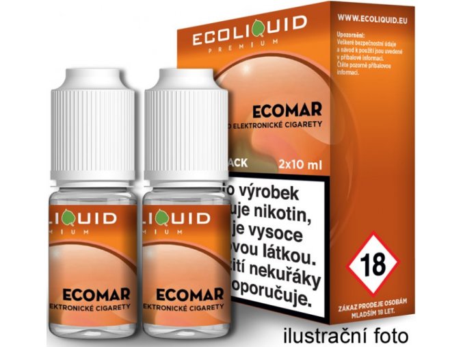 Liquid Ecoliquid Premium 2Pack ECOMAR 2x10ml - 20mg