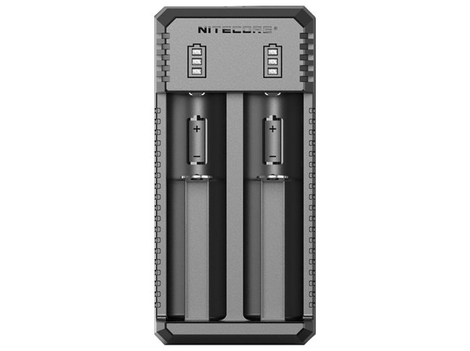 Nitecore UI2 Portable Dual-Slot USB nabíječka pro monočlánky