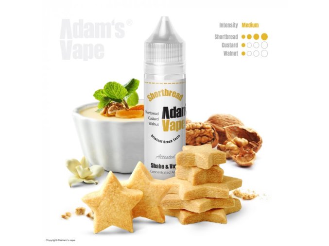 Příchuť Adam´s Vape Shake and Vape 12ml Shortbread