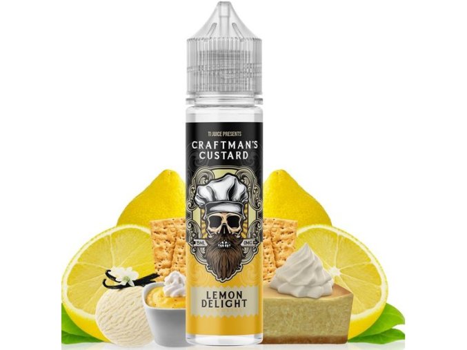 Příchuť Craftmans Custard Shake and Vape 15ml Lemon Delight