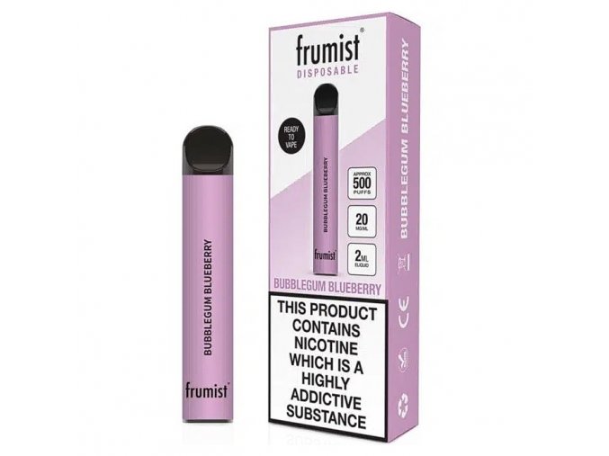 Frumist Disposable - Bubblegum Blueberry (Borůvková žvýkačka) - 20mg