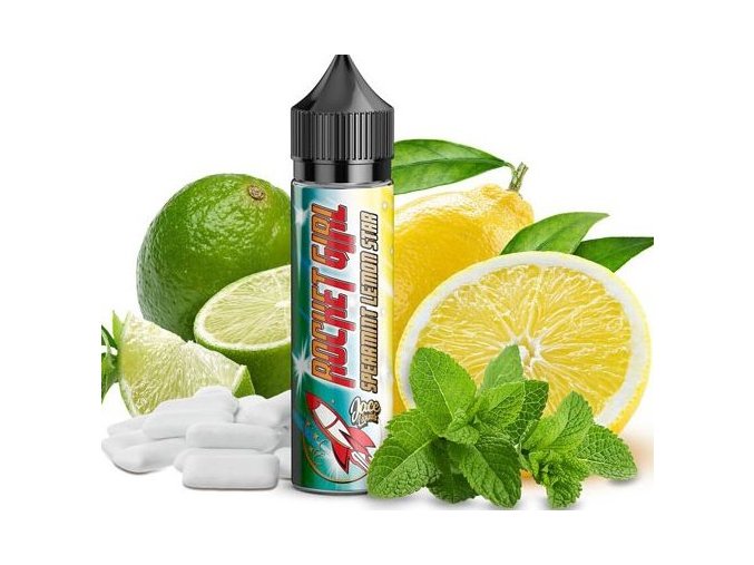 Příchuť Rocket Girl by Jace Liquids Shake and Vape 15ml Spearmint Lemon