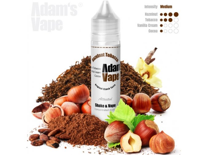 Příchuť Adam´s Vape Shake and Vape 12ml Hazelnut Tobacco