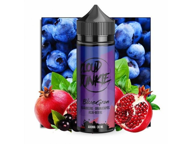 CloudJunkie - BlueGran - Shake and Vape - 30ml, produktový obrázek.