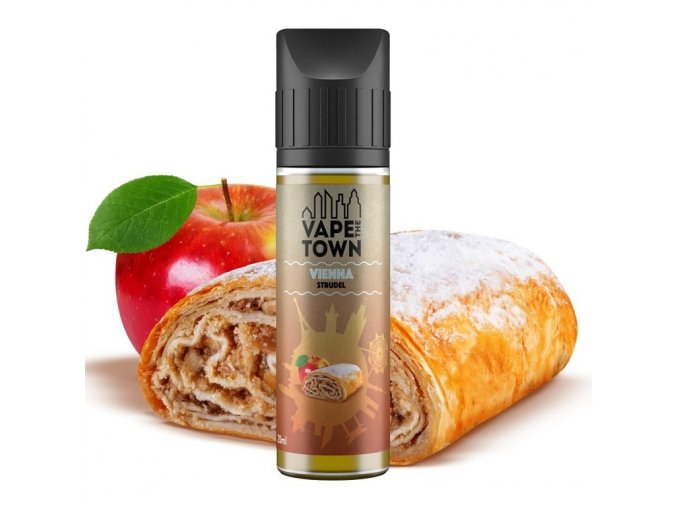 VapeTown - Shake & Vape - Vienna Strudel - 20ml, produktový obrázek.