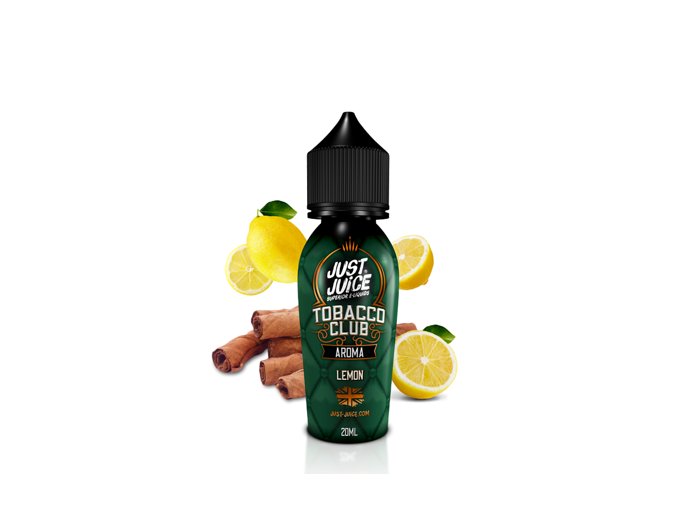 Příchuť Just Juice S&V: Tobacco Lemon (Tabák s citronem) 20ml