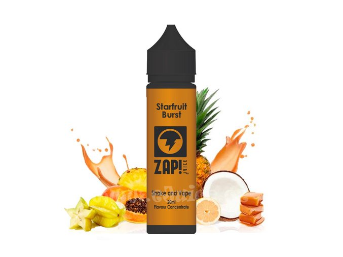 Příchuť ZAP! Juice S&V: ZAP Starfruit Burst (Karambola & exotické ovoce) 20ml