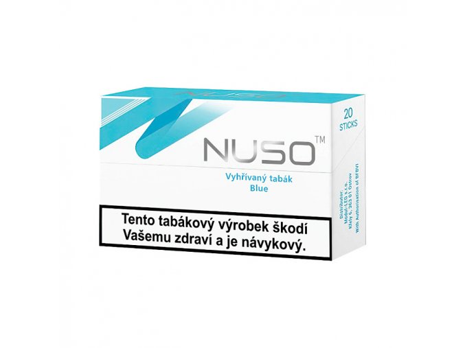 NUSO - Heat Not Burn - Blue, produktový obrázek.