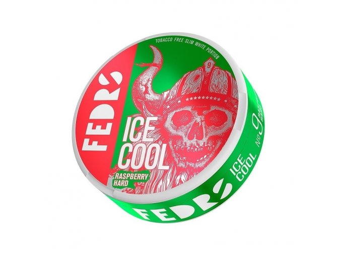FEDRS - nikotinové sáčky - ICE Cool Raspberry - Hard - 65mg /g, produktový obrázek.