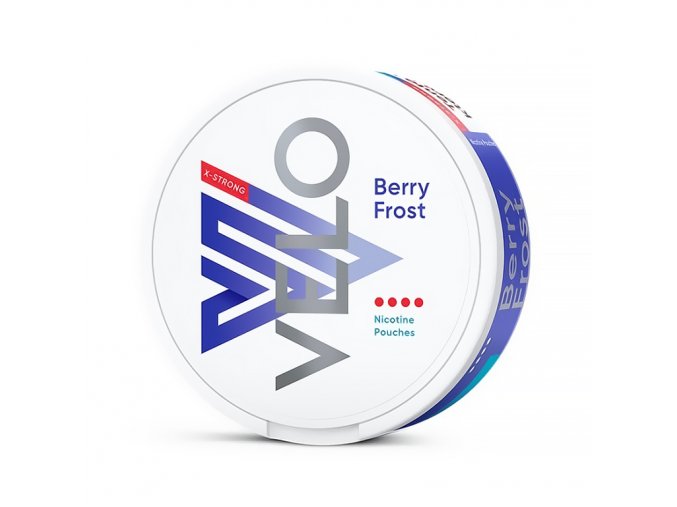 VELO - nikotinové sáčky - Berry Frost X-Strong - 15,5mg /g, produktový obrázek.