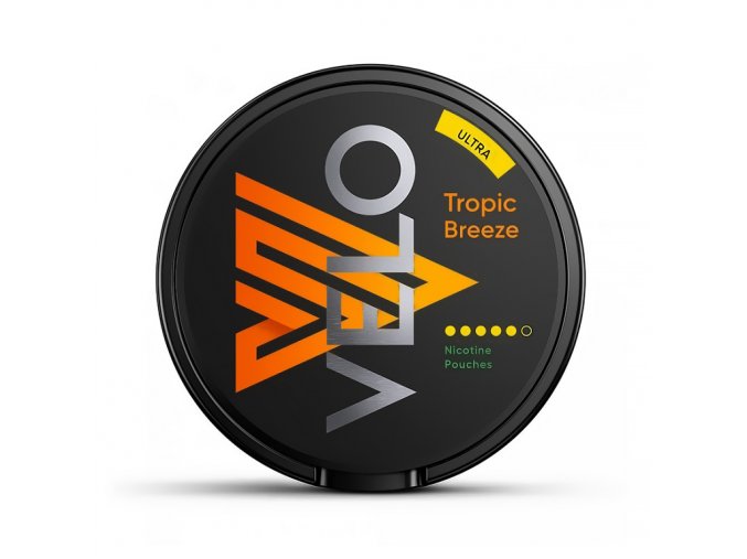 VELO - nikotinové sáčky - Tropic Breeze Ultra - 15mg /g, produktový obrázek.