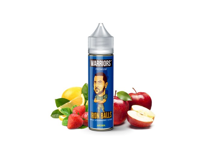 Příchuť ProVape Warriors S&V: Iron Balls (Jablko, jahoda, citrusy) 20ml