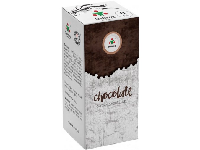 9579 liquid dekang chocolate 10ml 0mg cokolada