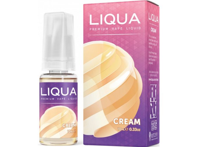 liqua cz elements cream 10ml smetana