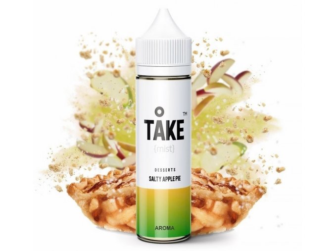 ProVape Take Mist - Salty Apple Pie (Jablečný koláč se slaným karamelem) 20ml