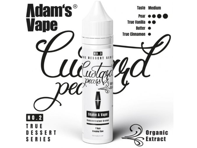 Příchuť Adam´s Vape Shake and Vape 12ml Custard Pears