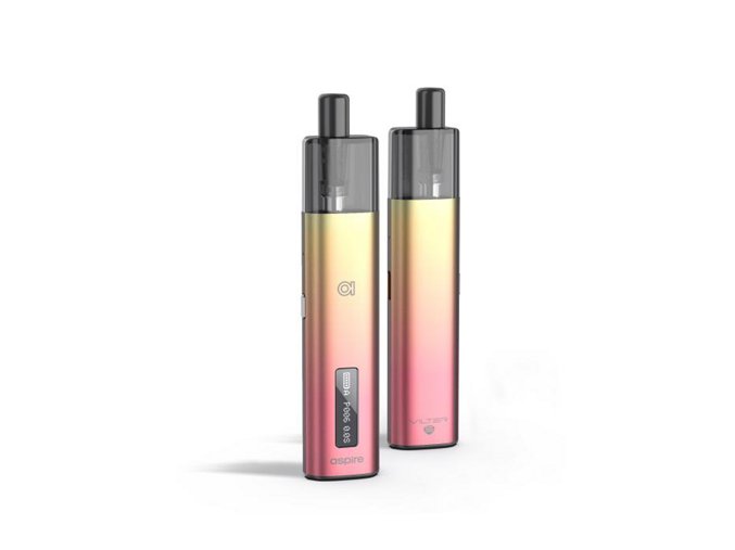 Elektronická cigareta: Aspire Vilter S Pod Kit (500mAh) (Sunset Pink)