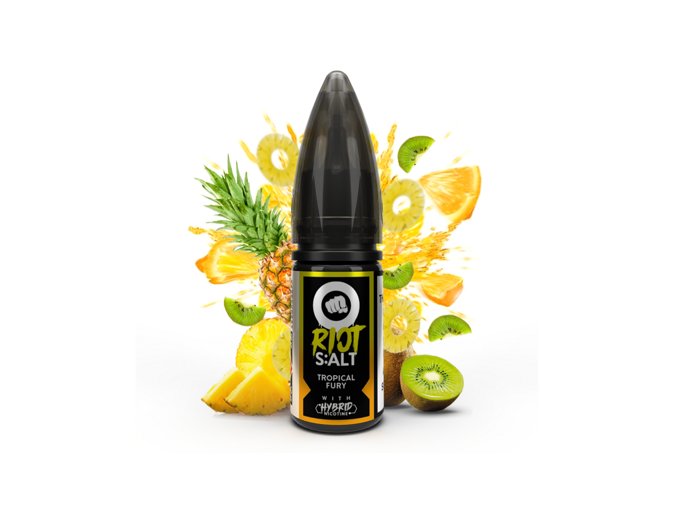 E-liquid Riot S:ALT 10ml / 5mg: Tropical Fury (Ananas a exotické ovoce)