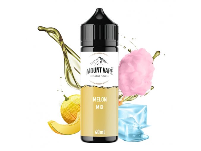 Mount Vape - Shake & Vape - Melon Mix - 40ml, produktový obrázek.