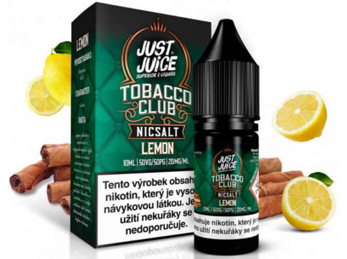 Liquid Just Juice SALT Tobacco Lemon 10ml - 20mg