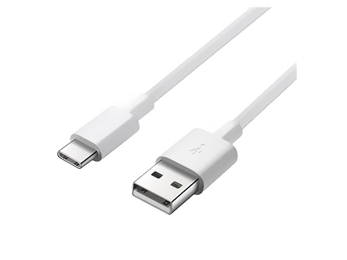 rychlonabijeci kabel usb c 5a white bily