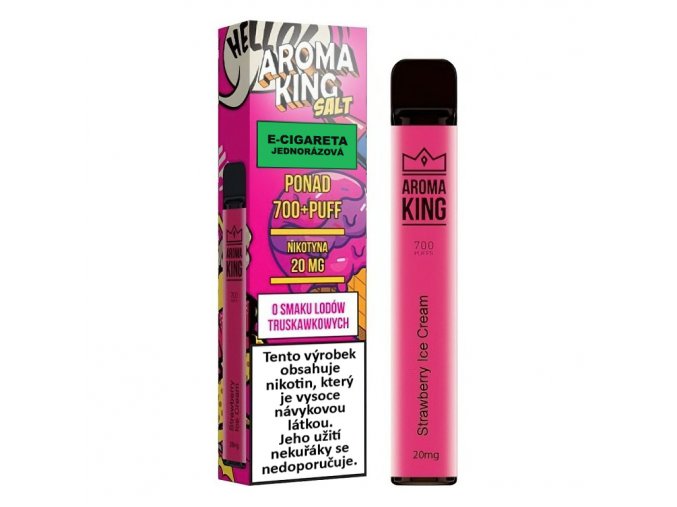 Aroma King AK 700 Plus Classic - 20mg - Strawberry ICE Cream, produktový obrázek.