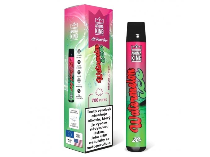 Aroma King AK Pank Bar - 20mg - Watermelon ICE, produktový obrázek.