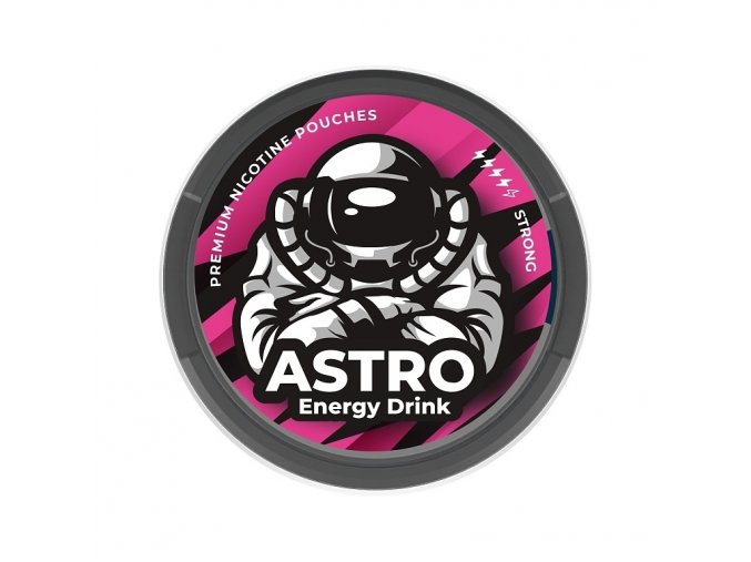 Astro - nikotinové sáčky - Energy Drink - 16mg /g, produktový obrázek.