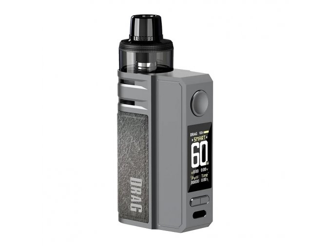 VOOPOO Drag E60 - Pod Grip Kit - 2550mAh - Gray, produktový obrázek.