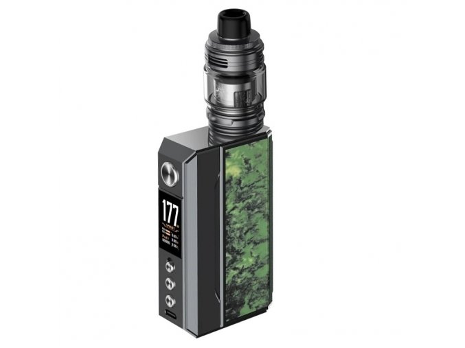 VOOPOO Drag 4 - Full Kit Grip s Uforce L Tank - 177W - Gunmetal Forest Green, produktový obrázek.