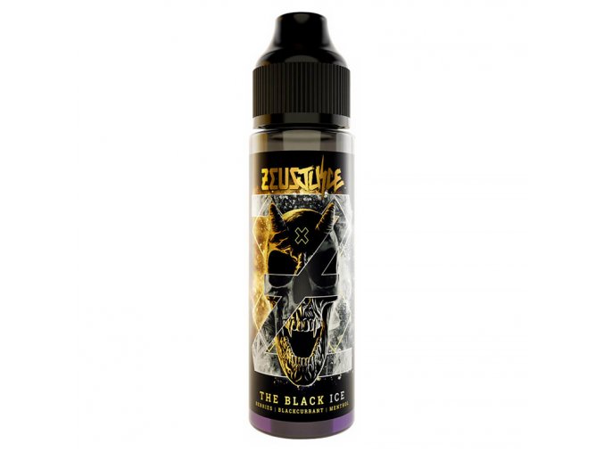 Zeus Juice - S&V - The Black ICE - 20ml, produktový obrázek.