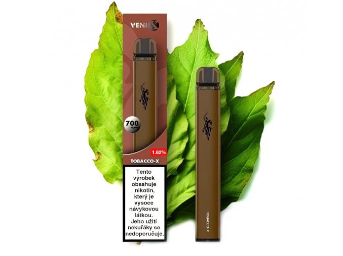 VENIX - Tobacco X - 18mg, produktový obrázek.
