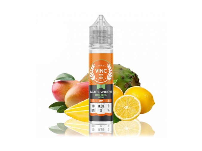 Příchuť VINC S&V: Black Widow (Mango, kaktus a citron) 12ml