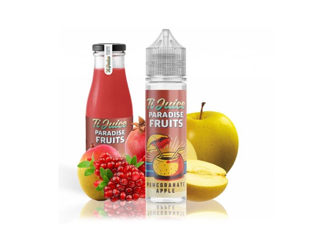 Příchuť TI JUICE Paradise Fruits S&V: Pomegranate Apple (Granátové jablko a zlaté jablko) 12ml