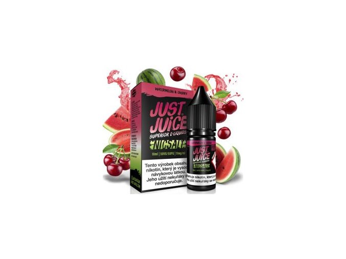 Liquid Just Juice SALT Watermelon & Cherry 10ml - 11mg