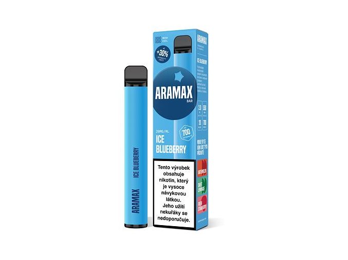 Aramax Bar 700 Disposable Pod (Ice Blueberry)