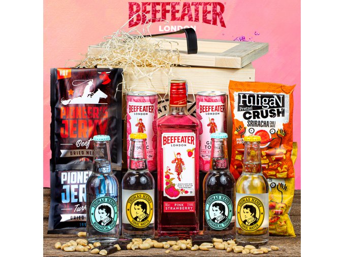 2718 4 bedna gin beefeater pink