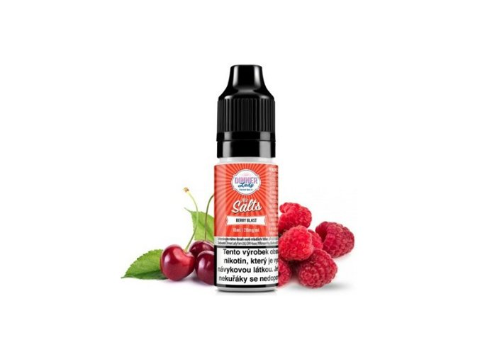 Dinner Lady Salt Berry Blast (Malina a třešeň) 10ml intenzita nikotinu 20mg