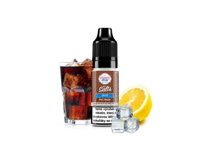 Dinner Lady Salt Cola Ice (Ledová cola) 10ml intenzita nikotinu 20mg