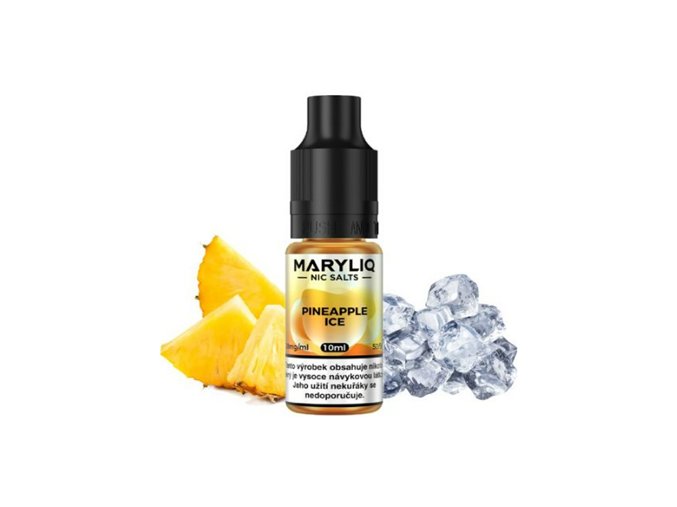 Maryliq Salt Pineapple Ice (Ledový ananas) 10ml intenzita nikotinu 20mg