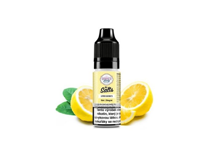 Dinner Lady Salt Lemon Sherbets (Citronový sorbet) 10ml intenzita nikotinu 20mg