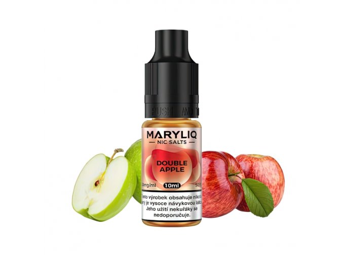 Maryliq - Salt e-liquid - Double Apple - 10ml - 20mg, produktový obrázek.