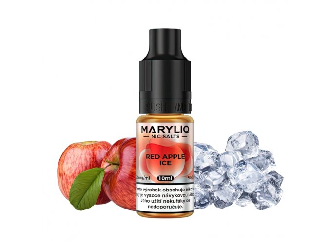 Maryliq - Salt e-liquid - Red Apple ICE - 10ml - 20mg, produktový obrázek.